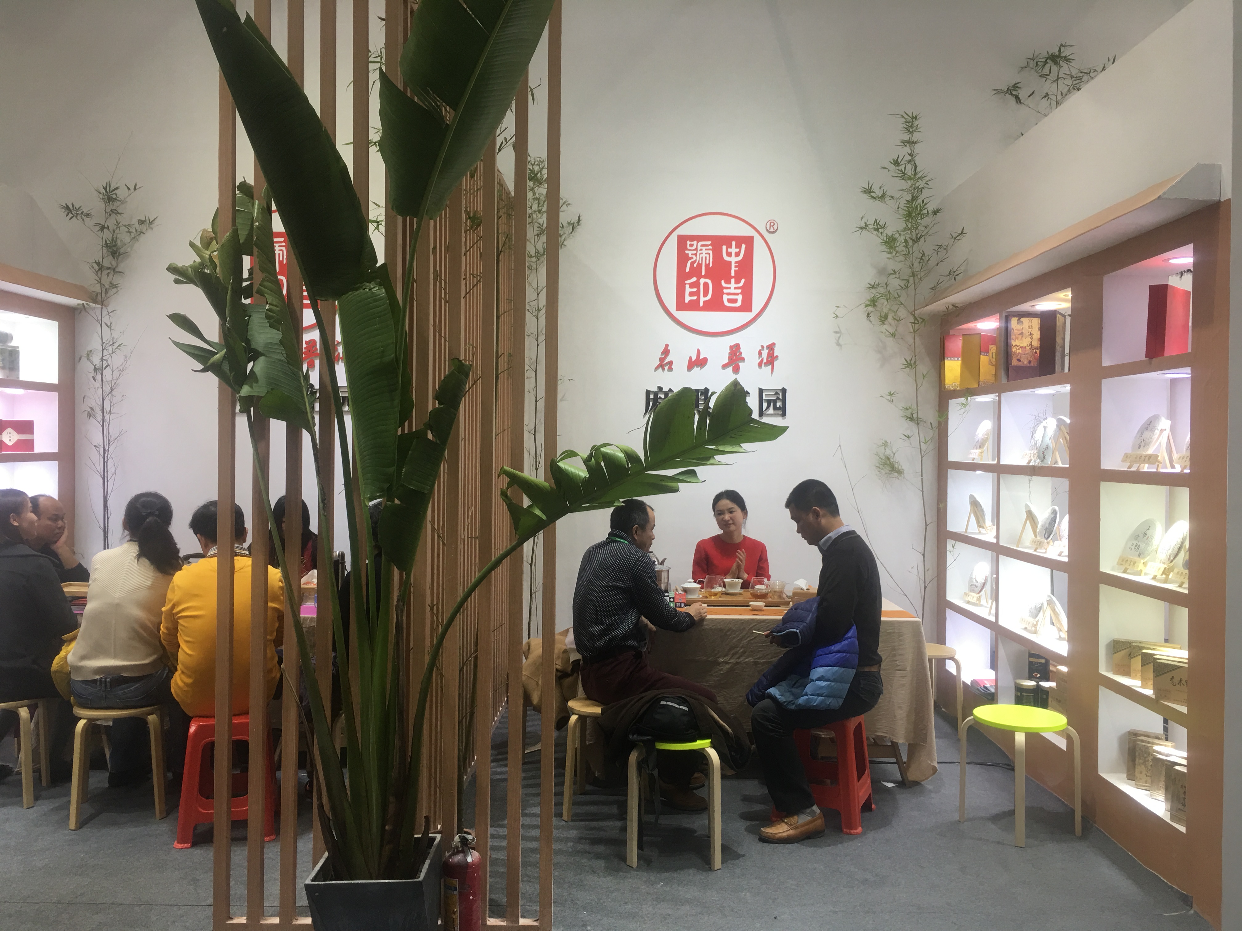 图片直播|中吉号•深圳茶博会，茶友网在现场