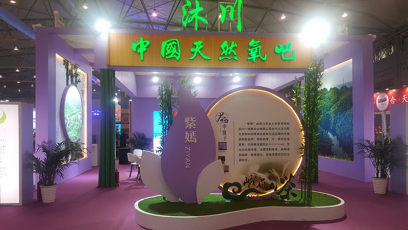 图片直播|沐川馆•第八届四川国际茶业博览会，茶友网在现场
