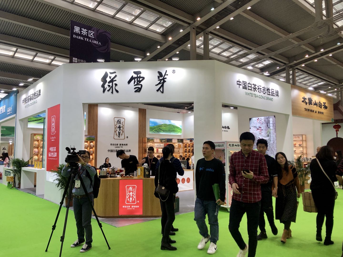 图片直播丨绿雪芽2019中国（深圳）国际茶产业博览会，茶友网在现场