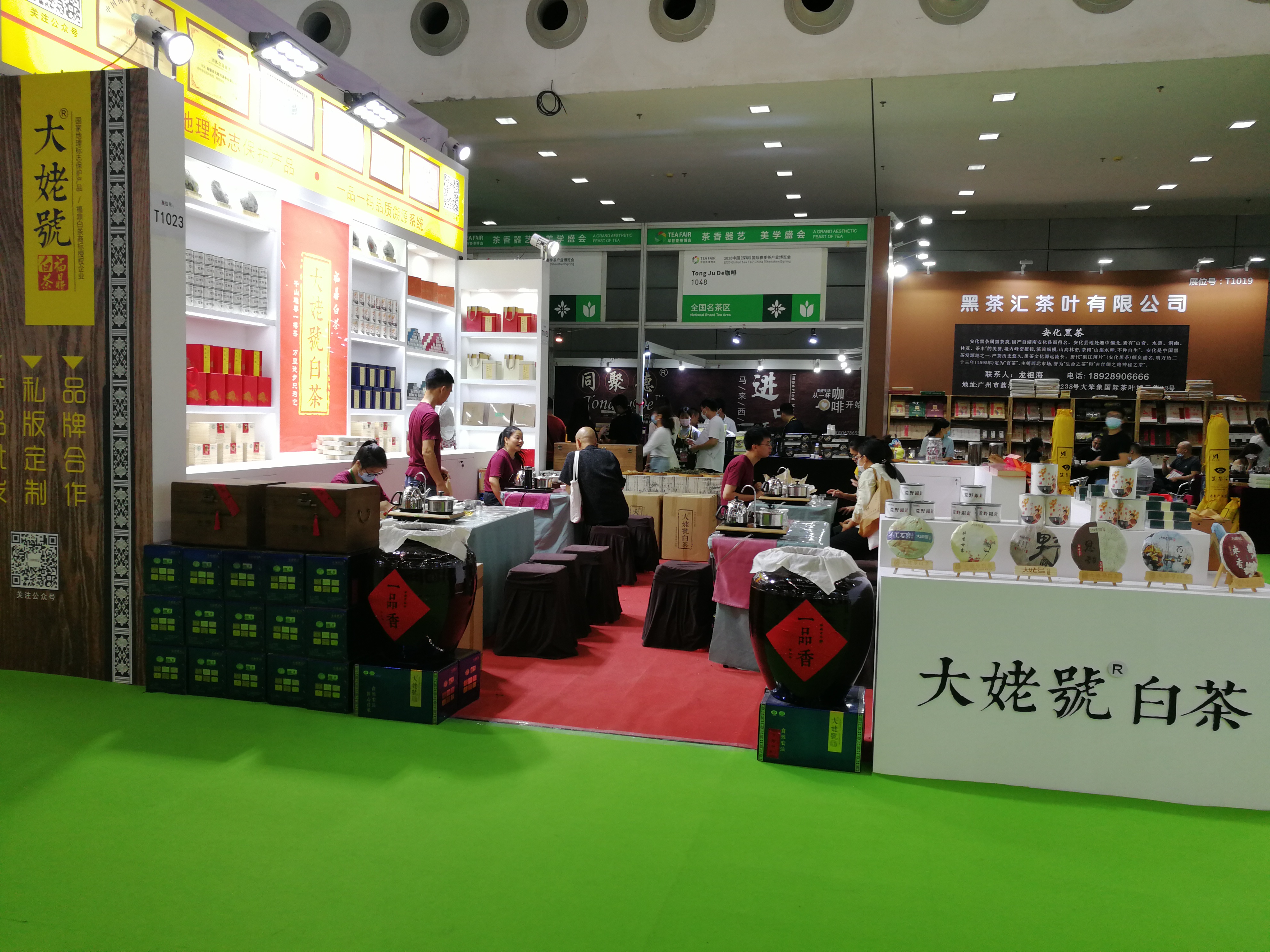 图片直播丨太姥号白茶2020中国（深圳）国际茶产业博览会，茶友网在现场