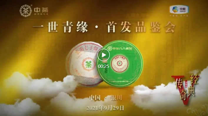 一世青缘 | 2021中茶八八青饼首发品鉴会（银川站）