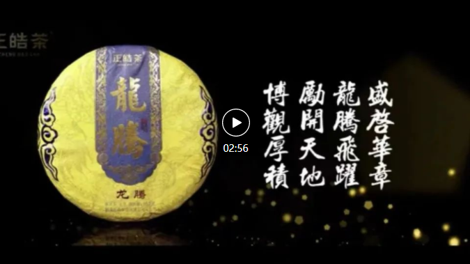 正皓茶 · 五周年纪念茶龙腾品鉴详情（视频）
