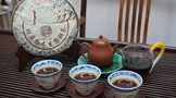 2004年班章D堆：福今孔雀班章系列熟茶，不可复制的经典！