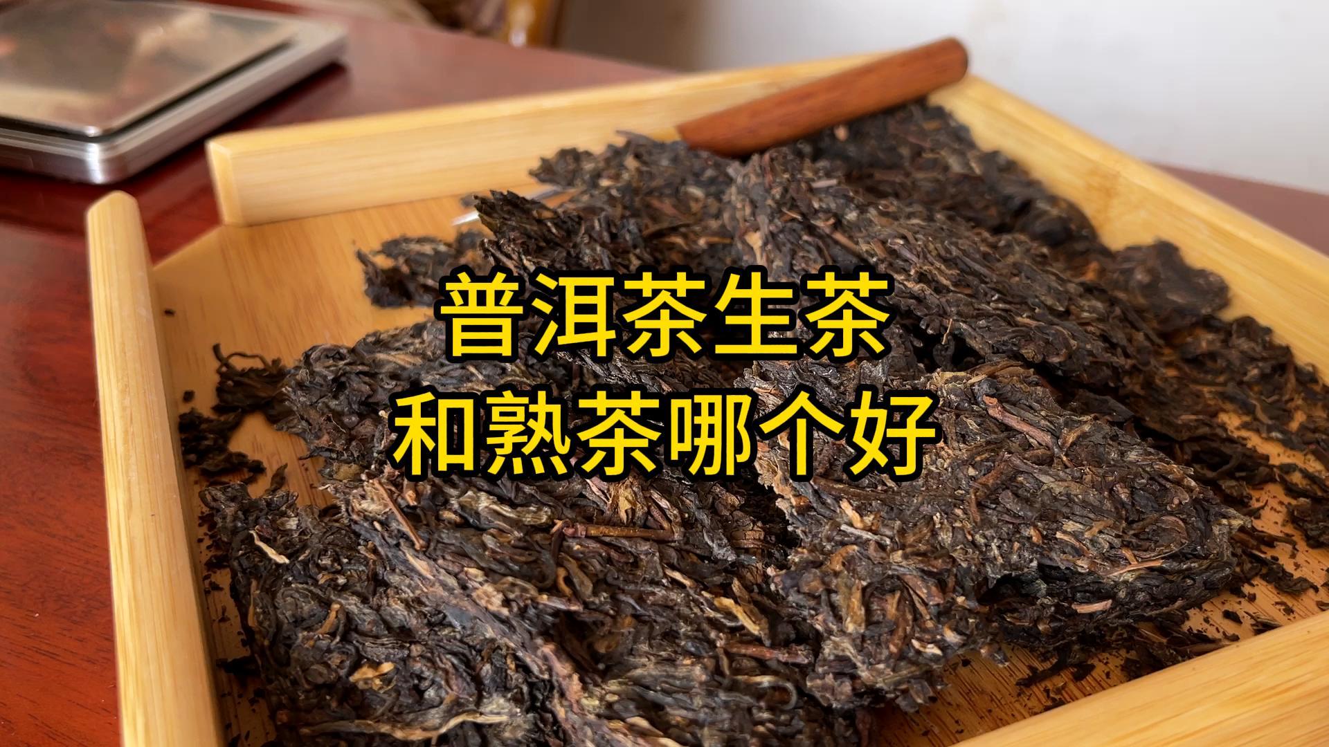 普洱茶生茶和熟茶哪個好？