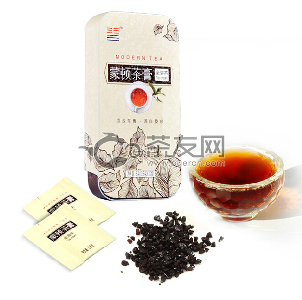 2014年蒙顿茶膏 普洱茶膏 熟茶 5克