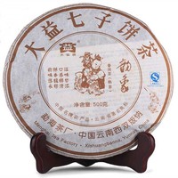 2007年大益 韵象七子熟饼 701批 熟茶 500克