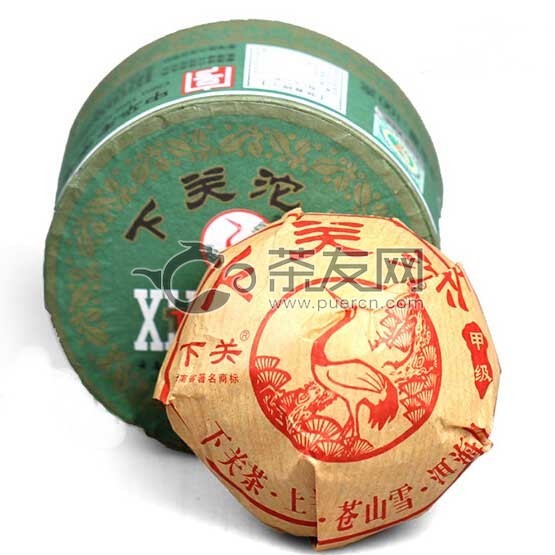 2013年下关沱茶 绿盒甲级沱茶 生茶 100克