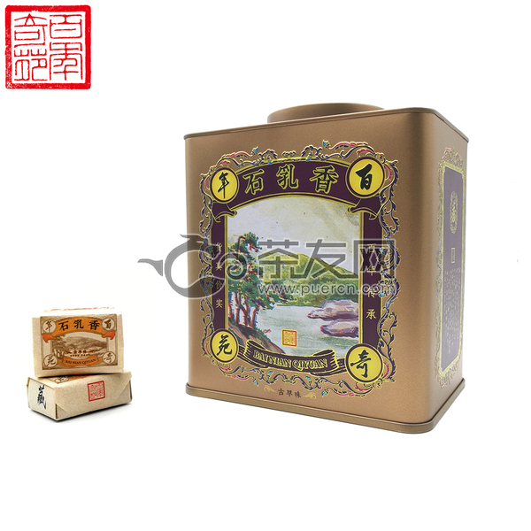百年奇苑 石乳香 武夷岩茶 古早味 一级 500克/罐