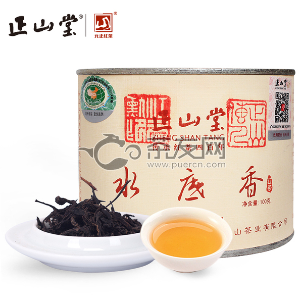 正山堂茶业 水底香特级正山小种红茶 100克/罐