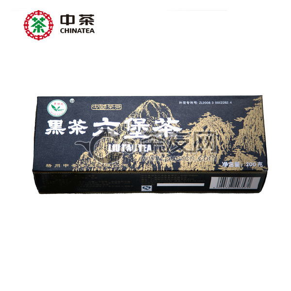 2015年 中茶六堡茶 5001多特利黑盒 散茶 特级 200克/盒