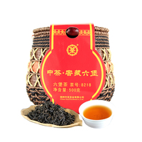 2017年 中茶六堡茶 8218箩装窖藏 梧州六堡茶 二级 500克/箩