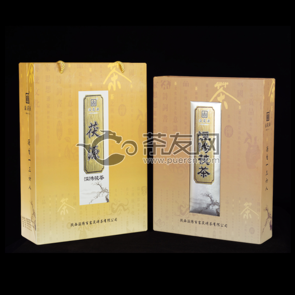 2015年百富茯茶 茯源（礼盒） 泾阳茯砖黑茶 720克