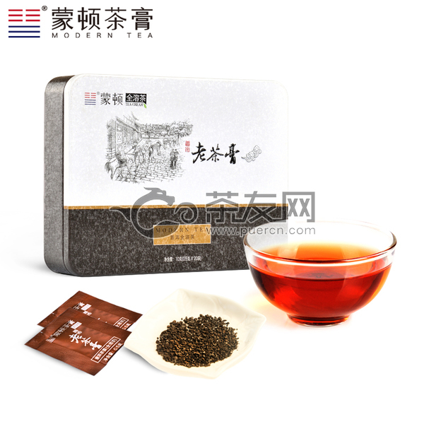 2016年蒙顿茶膏 老茶膏 熟茶 10克