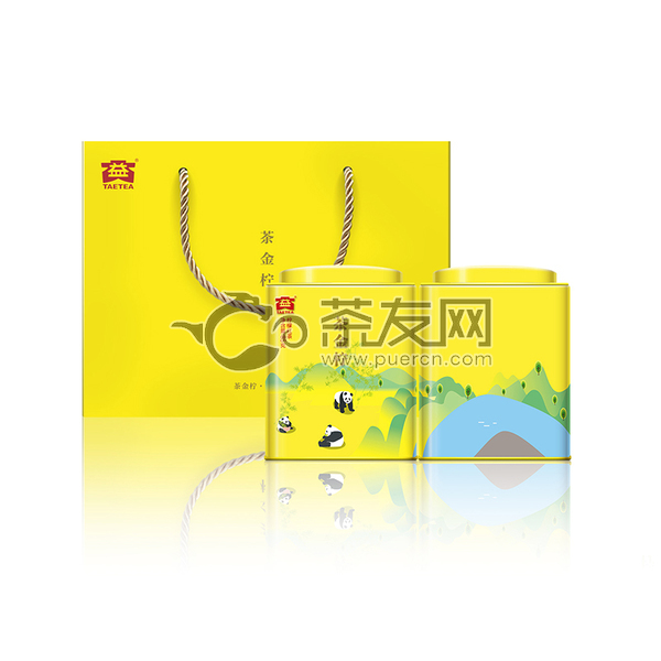2019年大益 茶金柠 柠檬红茶 85克 试用