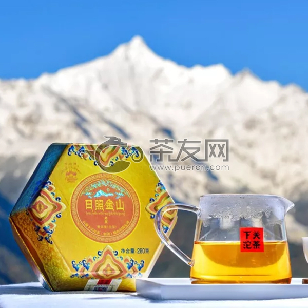 日照金山紧茶生茶图片1