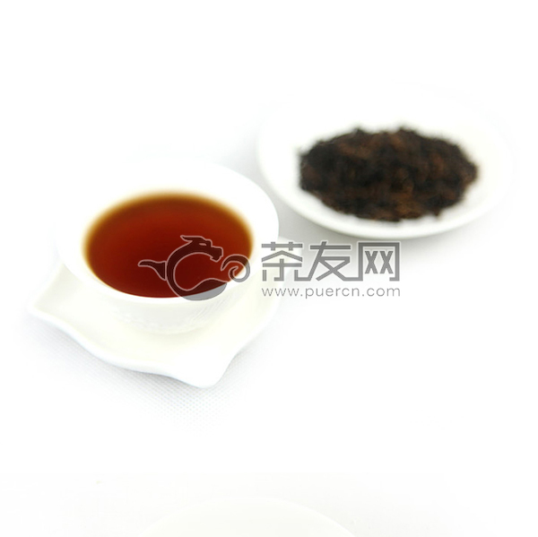 七彩云南名門普洱(玫瑰花)熟茶圖片3