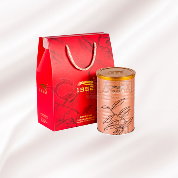 凤凰展翅茶米罐（玫瑰金）蜜兰香图片1