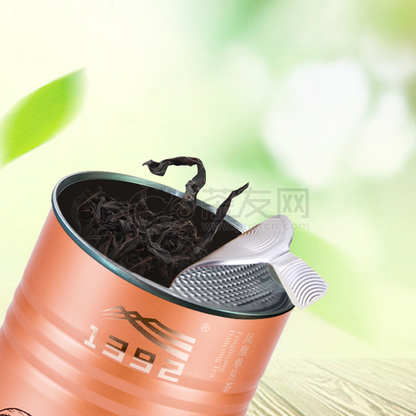凤凰展翅茶米罐（玫瑰金）蜜兰香图片2