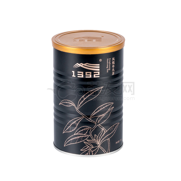 凤凰展翅茶米罐（黑）鸭屎香图片0
