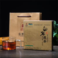 2017年泾渭茯茶 白岩茯茶 黑茶 400克