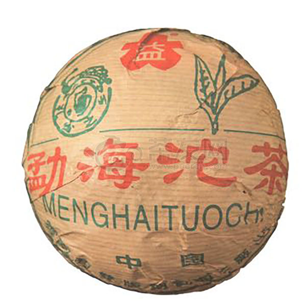 2002年大益 勐海红丝带青沱 生茶 250克