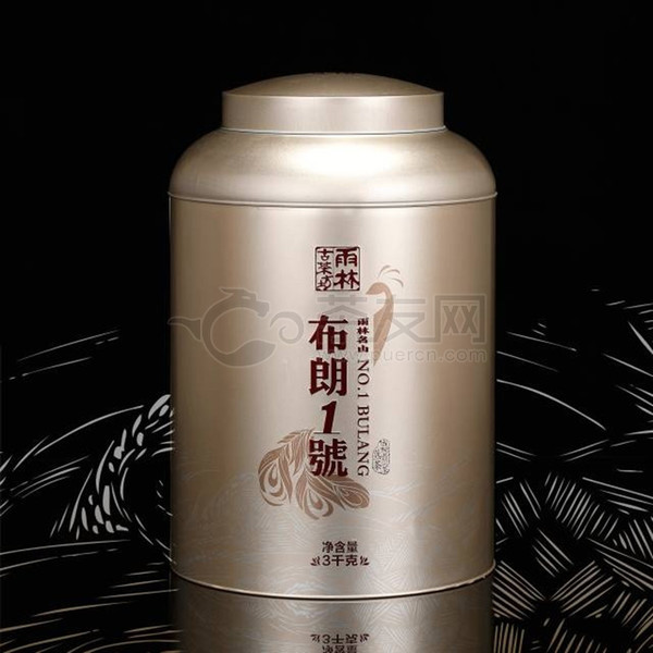 2017年雨林古茶 名山·布朗1號 熟茶 3000克