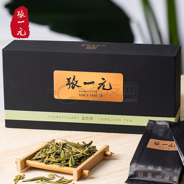 2021年张一元 龙井茶·尚品系列盒装 绿茶 80克