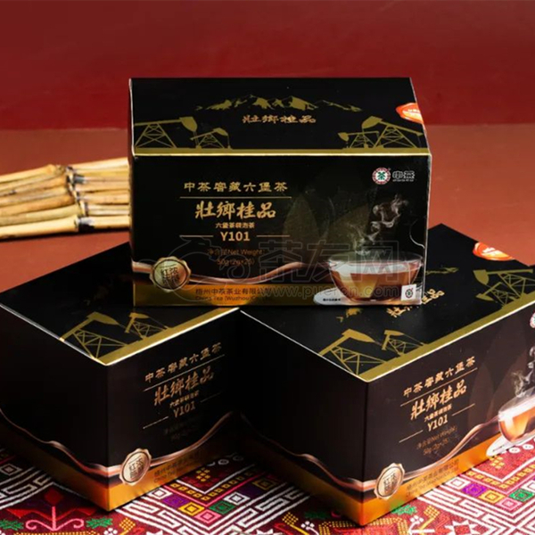 2022年中茶六堡茶 壮乡桂品·Y101 黑茶 50克