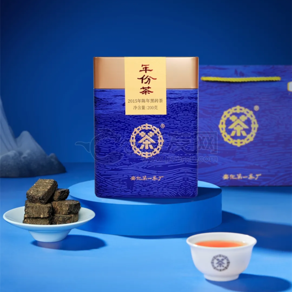 年份茶 2015年陈年黑砖茶图片1